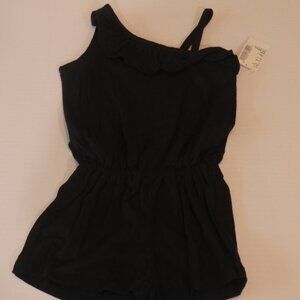 black strap romper
